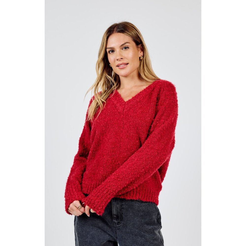 Limelight Lovers V Neck Sweater